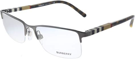 burberry semi rimless eyeglasses